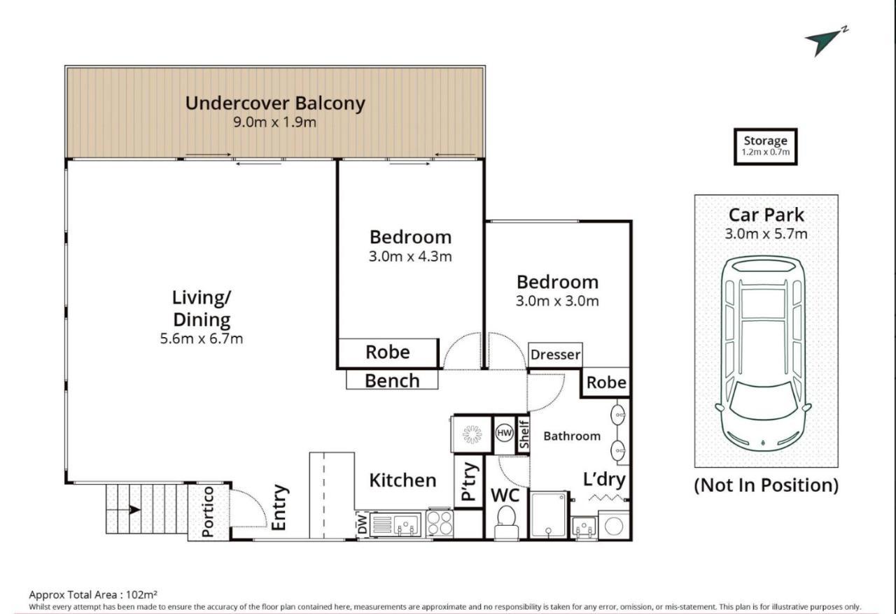 Noosa Escape 2Br Allambi Rise Exteriör bild